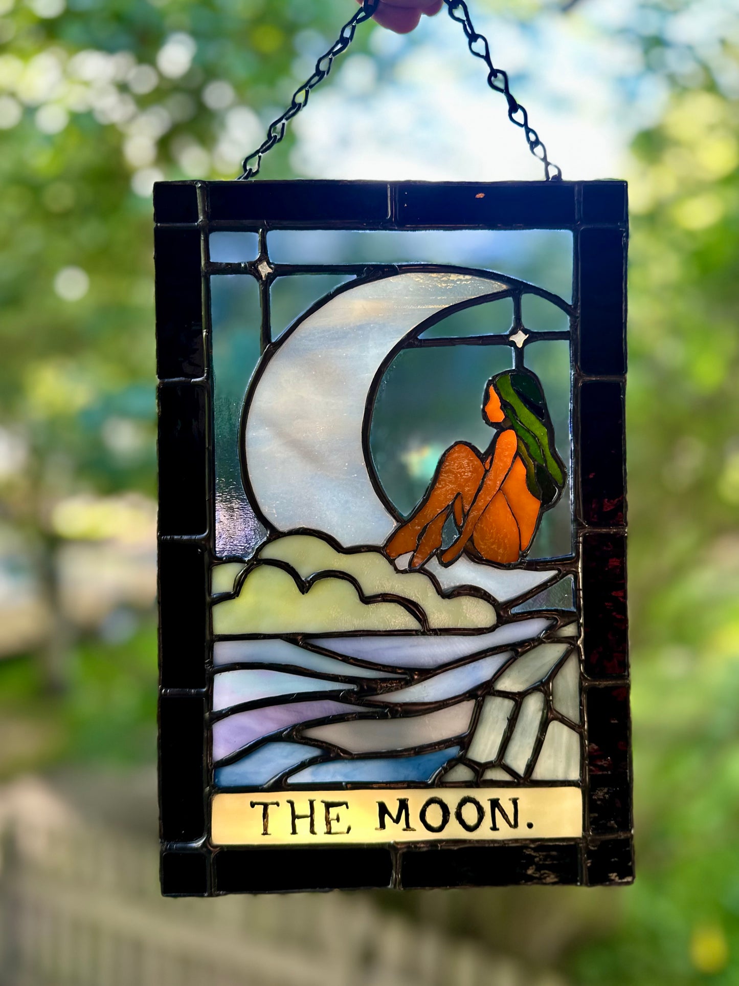 "The Moon" Tarot Panel