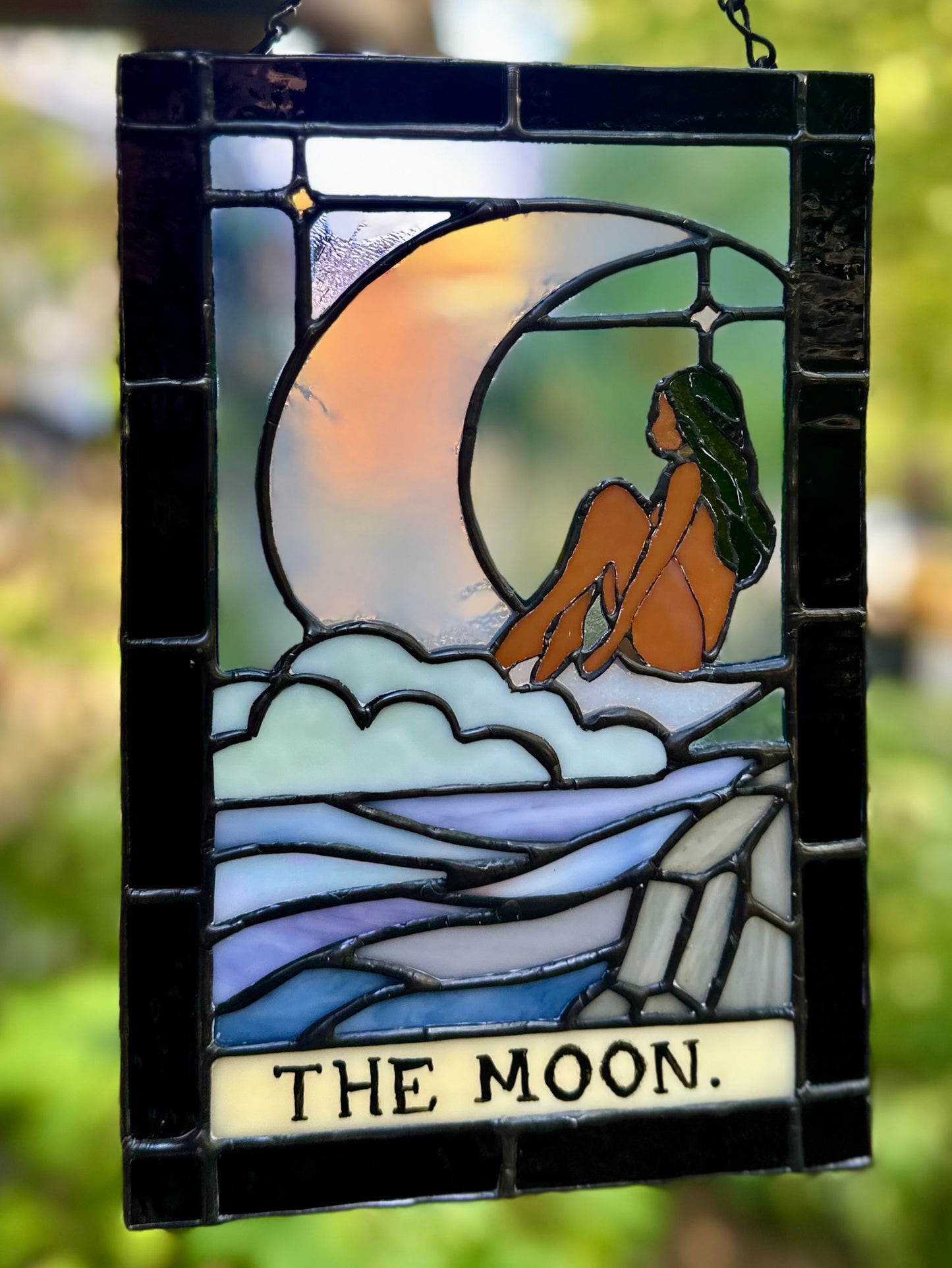 "The Moon" Tarot Panel