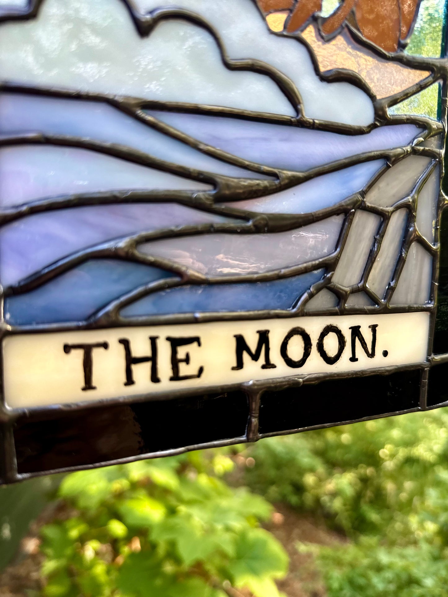 "The Moon" Tarot Panel