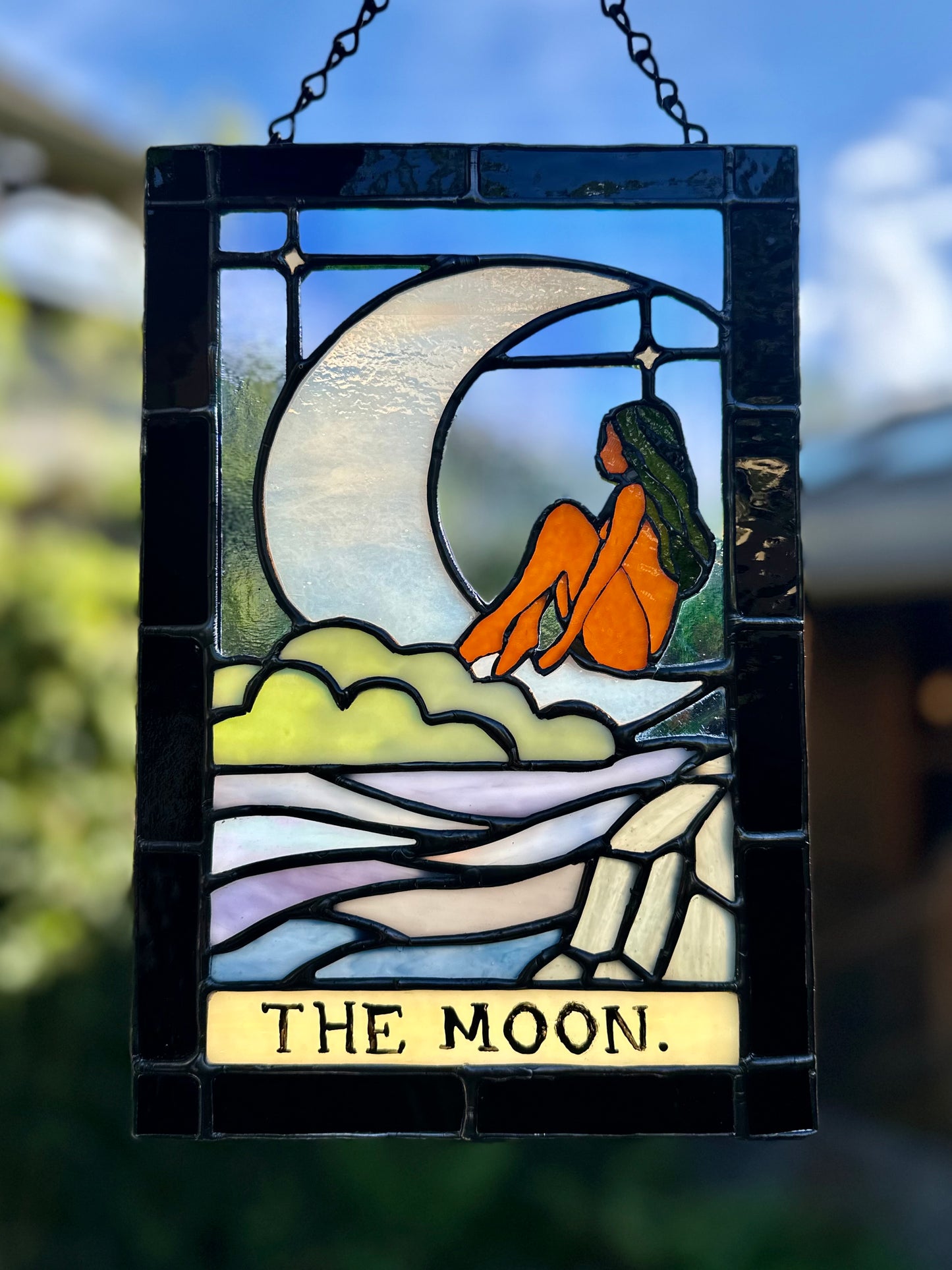 "The Moon" Tarot Panel