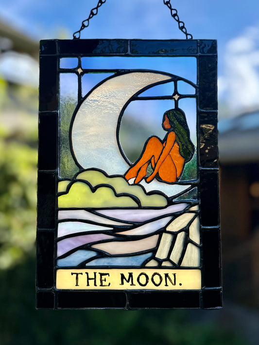 "The Moon" Tarot Panel