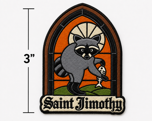 Saint Jimothy Embroidered Patch