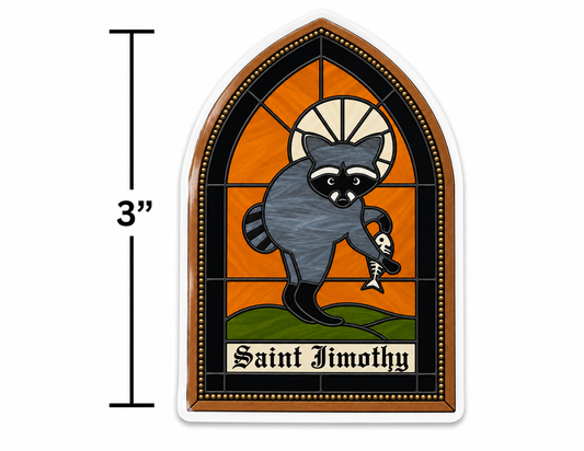 Saint Jimothy Sticker