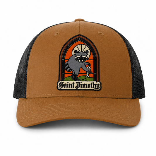 Saint Jimothy Trucker Hat