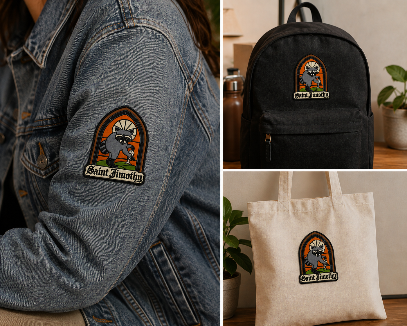 Saint Jimothy Embroidered Patch